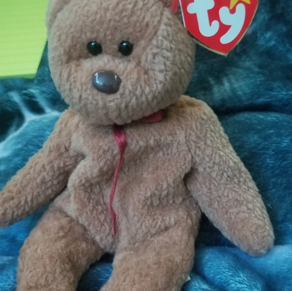 Curly Beanie Baby